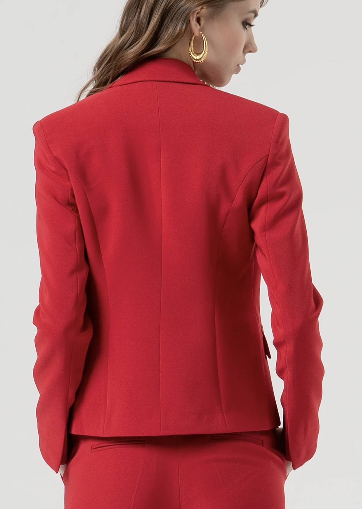 Blazer regular monopetto