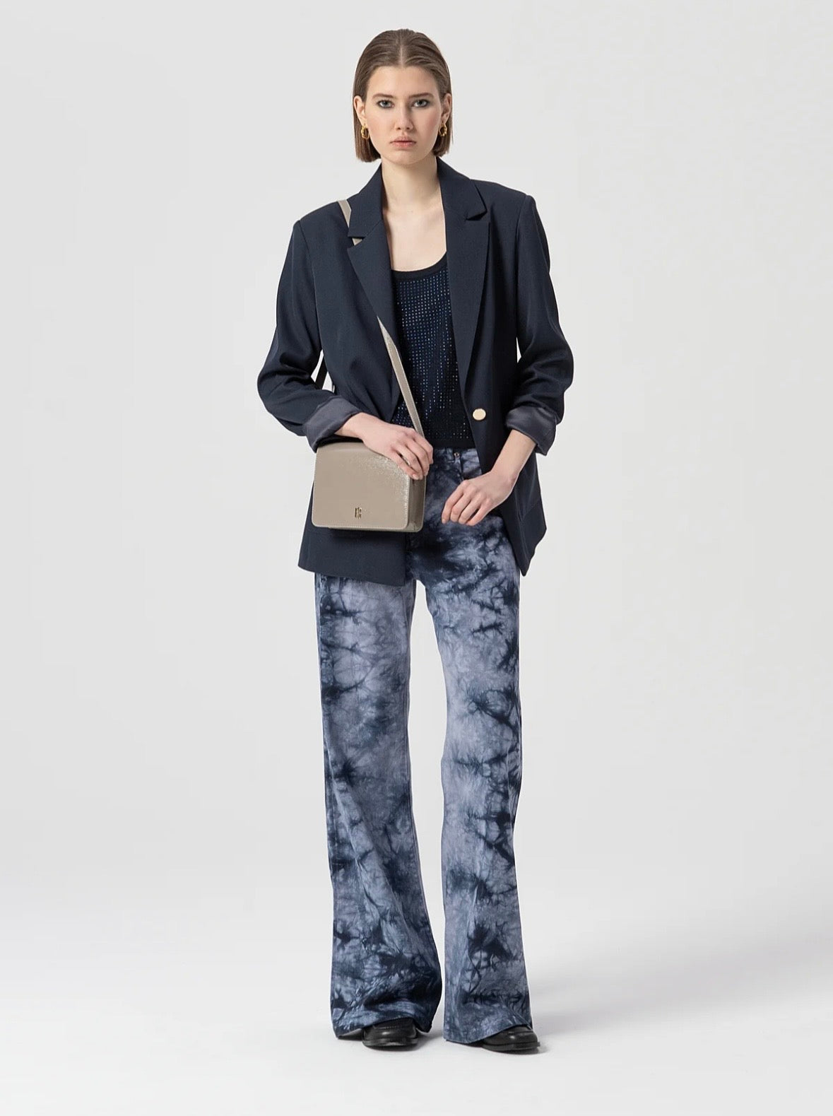 Blazer regular monopetto
