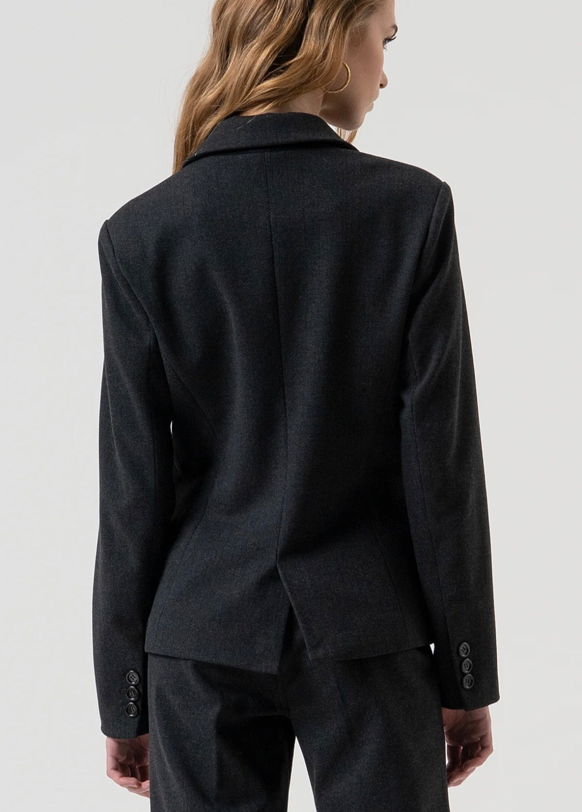 Blazer regular monopetto in punto milano